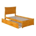 thumbnail image 6 of Metro Twin Extra Long Bed with Footboard and Twin Extra Long Trundle in Caramel, 6 of 7