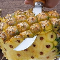 Small Pineapple Knife, Banana/Fruit/Vegetable Knife, Leek Cutter, Household/Outdoor Kitchen Tool, Sharp Metal Blade, Portable & Efficient