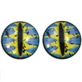 thumbnail image 2 of Blue and Yellow Fantasy Dragon Glass Eyes, 2 of 6