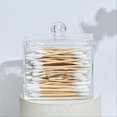 thumbnail image 4 of Cotton Swab Box - Transparent Cover Dustproof Cotton Swab Toothpick, 4 of 5