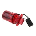 thumbnail image 1 of Round To 4 Pin Flat Trailer Wire Light Power Adapter Plug With Dust Cap, 1 of 8