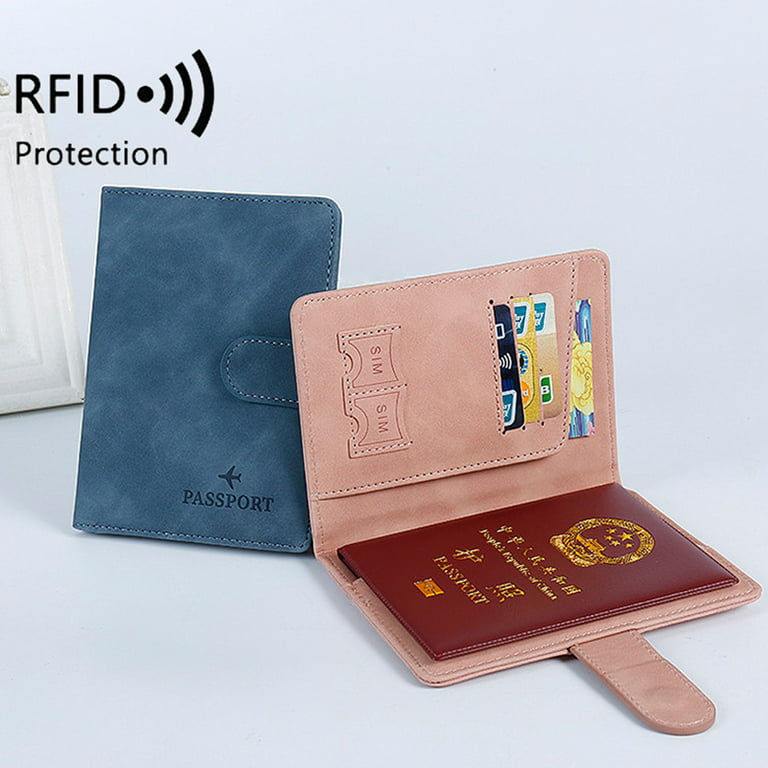 Passport Sleeve ID Cred-Card Business Card Holder Protector Cover