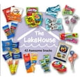 thumbnail image 2 of College Care Package Snack Box - 42 Count - Snack Packs for Boys Girls Men Women Students Soldiers - Back to School Care Packages for College Students - Gift Basket - Snack Boxes from The LakeHouse, 2 of 7