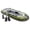 Dark Green, variant on INTEX 66332EP Seahawk 2 Inflatable Boat Set with 48" Oars, Pump, & Fishing Rod Holders