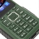 thumbnail image 3 of 2G Senior Mobile Phone, 2.4 Inch Screen, Big Buttons, 10000mAh Battery, Four Cards, Four Standby Modes, Bluetooth Support, Camera, Flashlight, Green, 3 of 4