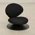 thumbnail image 3 of Norwood  360-Degree Swivel Padded Floor Chair with Back Rest Seating for Teachers, Students, and Gamers Black, 3 of 8