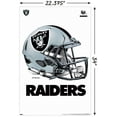 thumbnail image 3 of NFL Las Vegas Raiders - Drip Helmet 20 Wall Poster, 22.375" x 34", 3 of 3