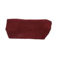 thumbnail image 4 of Unique Bargains 1 Pc Headband Houndstooth Wide Lace Hairband for Women Wine Red, 4 of 5