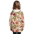 thumbnail image 2 of Psesaysky Girls Hoodies Cute Capybara Watermelon Print Pullover Hooded Sweatshirts Kids Warm Casual Hoodie Dress Outfits Fall Winter Clothes for 9-10 Years, 2 of 7