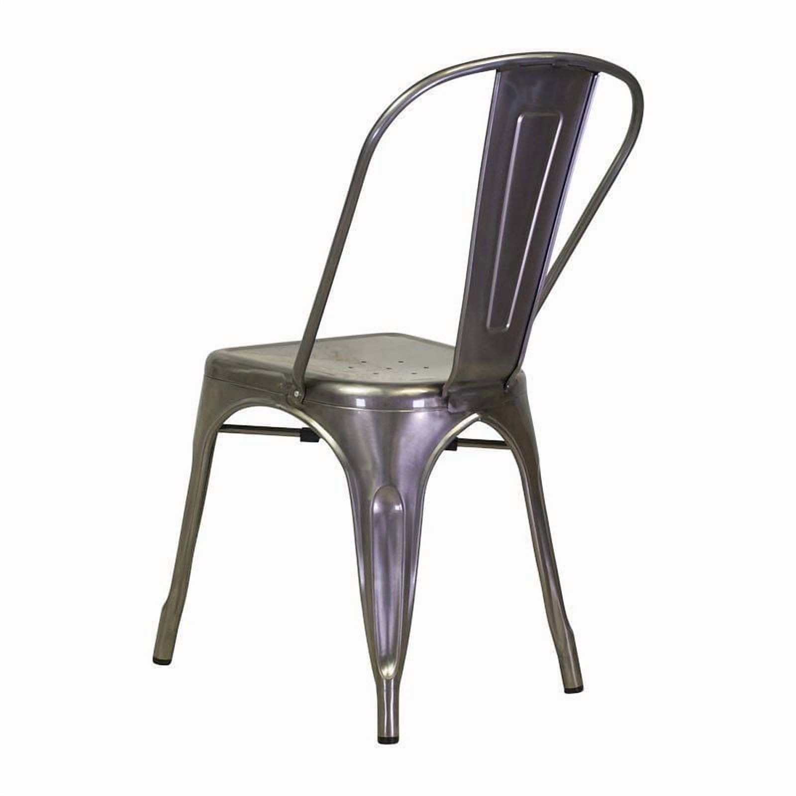 Chaise en métal Roch de Plata Décor Import sans bras