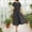 Black, variant on SEMPAI Hospital Gowns for Women Labor Delivery Shoulder Surgery Dress Adaptive Clothing Night Robes for Elderly