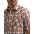 thumbnail image 5 of Wrangler® Men's and Big Men's Regular Fit Short Sleeve Western Shirt, Sizes S-5XL, 5 of 6