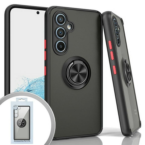 For Samsung A54 5g Magnet Ring Stand 3 Black