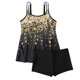 thumbnail image 5 of Traje de baño para mujer Traje de baño dividido con estampado grande para mujer Falda de bikini Traje de baño dividido Trajes de baño para mujer, 5 of 6