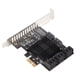 thumbnail image 2 of Tarjeta de expansión PCIE, Tarjeta de expansión PCIE 8 Puerto de tarjeta PCIESATA Uso conveniente PCIESATA, 2 of 9