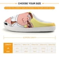 thumbnail image 2 of Story Family Guy Kid's Cotton Slippers Winter Warm Soft Plush Slippers with Rubber Sole Non-Slip Indoor Outdoor Slip on Shoes Fluffy House Slippers For Boys Girls Teen, 2 of 8