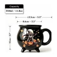 thumbnail image 3 of JHyouerji 12oz Witch Ceramic Mug 400ML Matte Spooky Halloween Brew Coffee Tea Cup Bar Tabletop Decor, 3 of 7