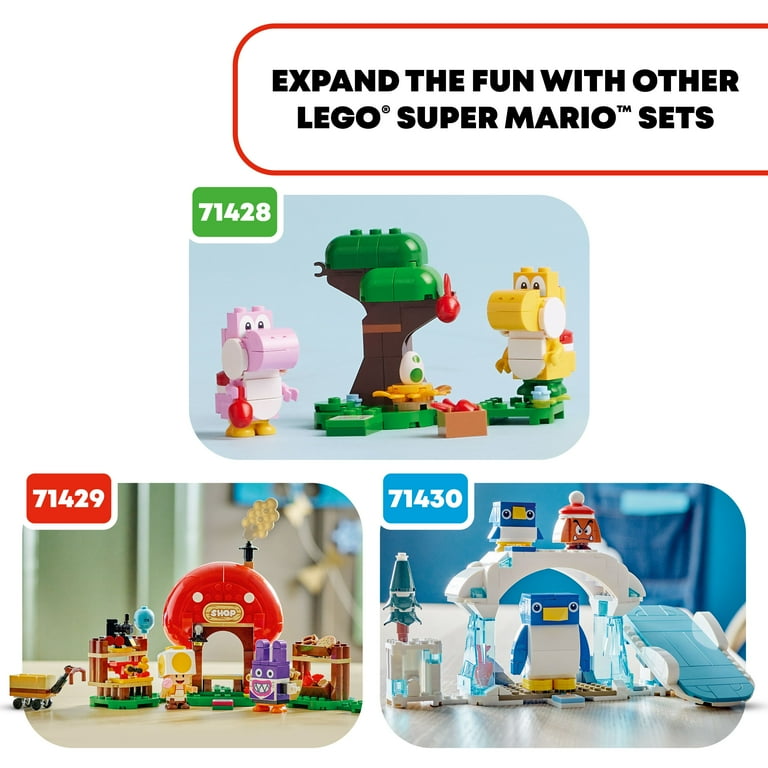 LEGO Super Mario Nabbit at Toad's Shop Expansion Set, Build and
