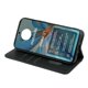 thumbnail image 3 of Hx01 For Motorola Moto G75 5g Wallet Case Magnetic Closing Pu Leather Phone Cover - Purple, 3 of 5