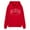 Red, variant on KONDYS Women Casual Fashion Letter Print Hoodie Graphic Drawstring Pullover Preppy Sweatshirt Stylish Cozy Women's Hoodies