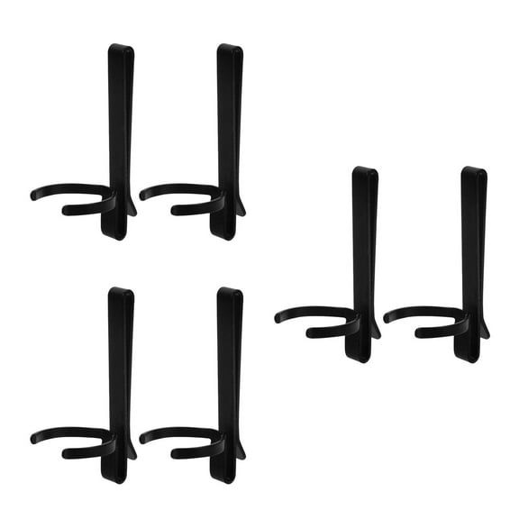 KAKOWELY Raindrops 6 Pcs Flashlight Pocket Clips Removable for Keychain Lights Penlights Accessory Replacement