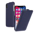 thumbnail image 2 of Funda de teléfono de lujo con tapa para iPhone X, carcasa de cuero 2017 auténtico de 5,8 pulgadas, accesorio para iPhone X, novedad de 100% Fivean unisex, 2 of 2