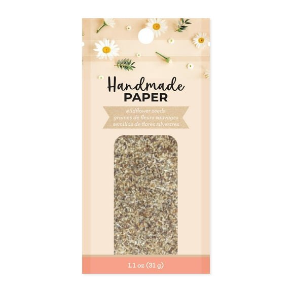 American Crafts Handmade Paper Mix-Ins-Wildflower Seeds