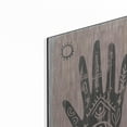 thumbnail image 2 of Luxe Metal Art 'Oracle Reading II' by Annie Warren, Metal Wall Art, 16"x24", 2 of 9