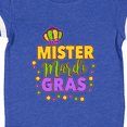 thumbnail image 4 of Inktastic Mister Mardi Gras with Crown and Dots Boys Baby Bodysuit, 4 of 5