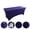 Dark Purple, variant on VidaFete Spandex Tablecloth 2 Pack 6FT, Fitted Stretch Table Cover for Rectangle Tables, Wrinkle Resistant and Washable Tablecloths for Outdoor, Picnic, Party, Dark Purple