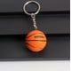 thumbnail image 2 of Llavero deportivo de baloncesto, voleibol, fútbol, colgante de bola de simulación de cuero PU, suministros para fanáticos, pequeños obsequios creativos, 2 of 5
