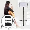 thumbnail image 2 of Soporte de música soporte plegable de música con bolsa de transporte para violín Piano guitarra instrumento de Navidad Yuyangstore atril plegable, 2 of 8