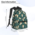 thumbnail image 4 of Picia Cute Shiba Large Capacity Backpack Classic Style Backpack Casual Backpack Water-Resistant School Work Travel Outdoor Backpack, 4 of 8