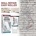 thumbnail image 3 of 1-3x White Color Wall Repair Cream Rolling Brush Wall Repair Paste Roller Brush for Small Rolling Brush Wall Latex Paint, 3 of 5