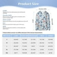 thumbnail image 5 of Cauagu Cute Chameleons On Blue Print Sun Protection Jacket for Teen,Full-Zipper Long Sleeve Sun Shirts with Pockets UV Hoodie Shirts Outdoor Athletic Jacket-X-Large, 5 of 7