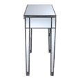 thumbnail image 3 of Convenience Concepts U12-178 Gold Coast Mirrored Desk Vanity, Weathered Gray, 3 of 6