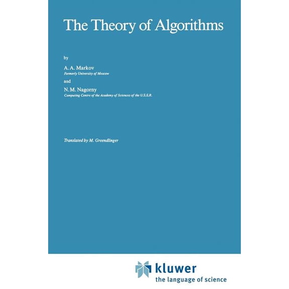 The Theory of Algorithms