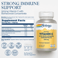 thumbnail image 2 of Solaray Vitamin C w/ Bioflavonoid Complex 500mg | Buffered for Easy Digestion | Healthy Immune System, Collagen Synthesis & Antioxidant Support | 100 VegCaps, 2 of 6
