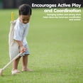thumbnail image 6 of PlanToys® Mini Golf Set for Kids | Eco-Friendly Wooden Golf Game with 2 Putters, 2 Golf Balls, 3 Obstacles, Target Goal & Travel Bag | Perfect for Indoor & Outdoor Play, 6 of 9