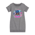 thumbnail image 1 of LOL Surprise! Dolls - Glam Series - Independent Queen - Celebrate - Toddler & Youth Girls Fleece Dress, 1 of 1