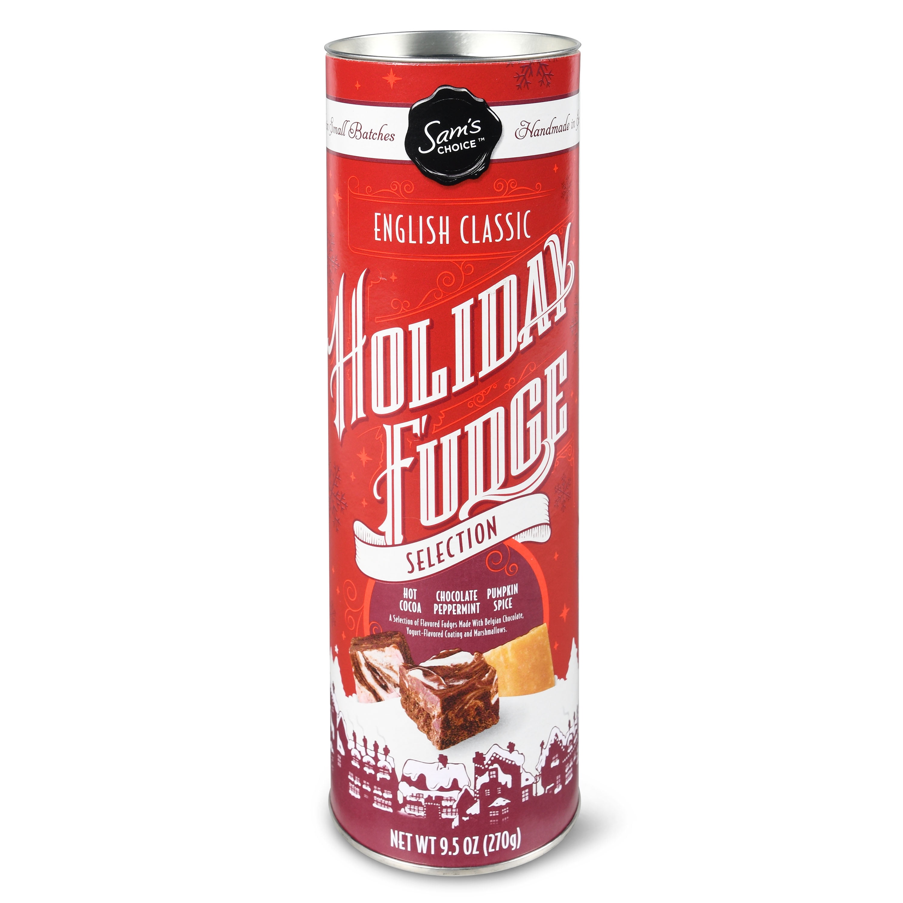 Sam's Choice Classic English Holiday Fudge Selection, 9.5 oz