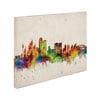 Trademark Art 'Sydney Skyline' Canvas Art by Michael Tompsett