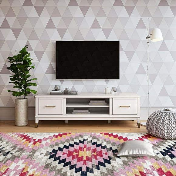 CosmoLiving by Cosmopolitan Westerleigh TV Stand for TVs up to 65", White