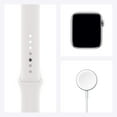 thumbnail image 5 of Pre-Owned Apple Watch Series 6 40MM Silver - Aluminum Case - GPS + Cellular - White Sport Band (Good), 5 of 5
