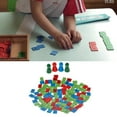 thumbnail image 2 of Montessori Wooden Stamps Game Math Toys Kid Children Early Teaching Toys Gift, 2 of 3