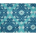 thumbnail image 4 of oneOone Polyester Lycra Fabric Swirl Ikat Printed Fabric 1 Yard 56 Inch Wide, 4 of 4
