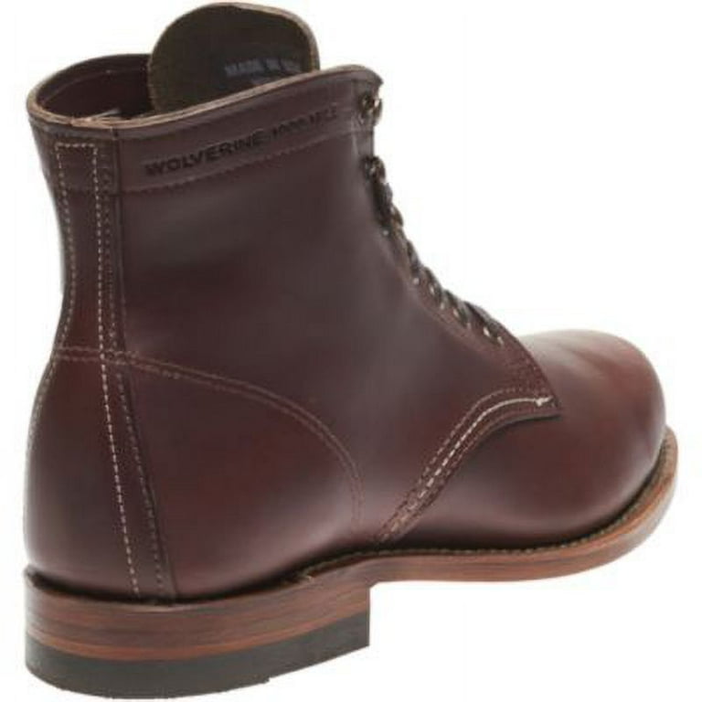 Wolverine 1000 Mile Plain-Toe Original Boot Men 11.5 Rust