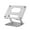Silver, variant on Laptop and Tablet Stand Enhances Adjustment Features Cooling Function for 17''