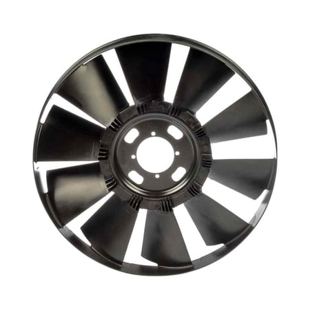 KarParts360 For GMC Envoy XL 2002 03 04 05 2006 Clutch Fan Blade | Plastic Cable Material | Black | 10 Blade | 19.8 Inches Outside Diameter | Replacement For 15161024 15229250