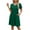 Green, variant on BUIgtTklOP Women's Short Sleeved Solid Color Loose Fitting T-shirt Round Neck Pajama Dress